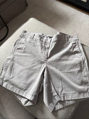 J. Crew Light Gray Bermuda Shorts